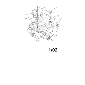 Part Location Diagram of 92-7724 Toro DISCONTINUED